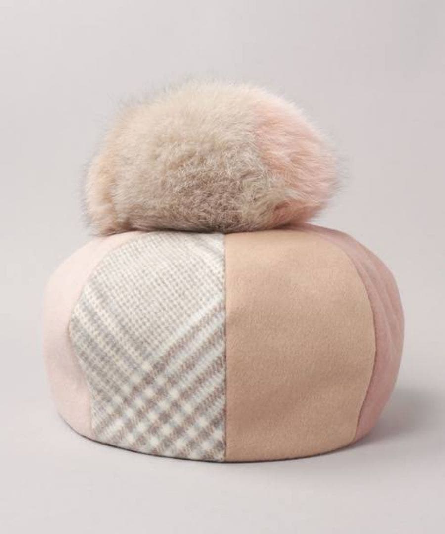 CA4LA★カシラマシュマロDISHポンポンベレー帽