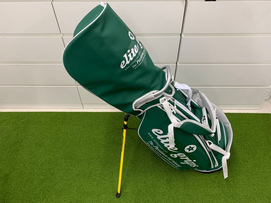 エリートグリップ elite grips スタンドキャディバッグ グリーン