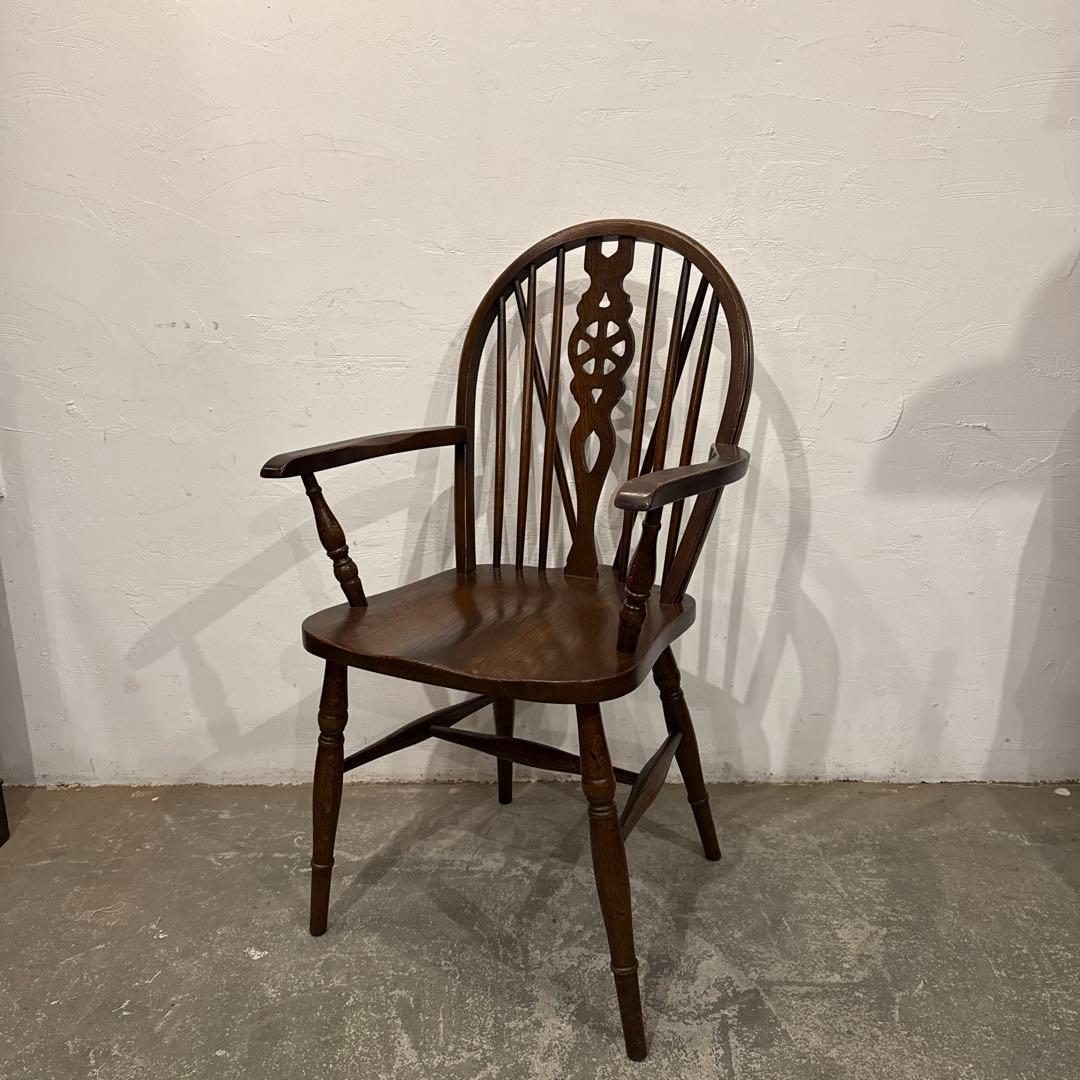 ヴィンテージ　ダイニングチェア　カフェチェア　アームチェア　2