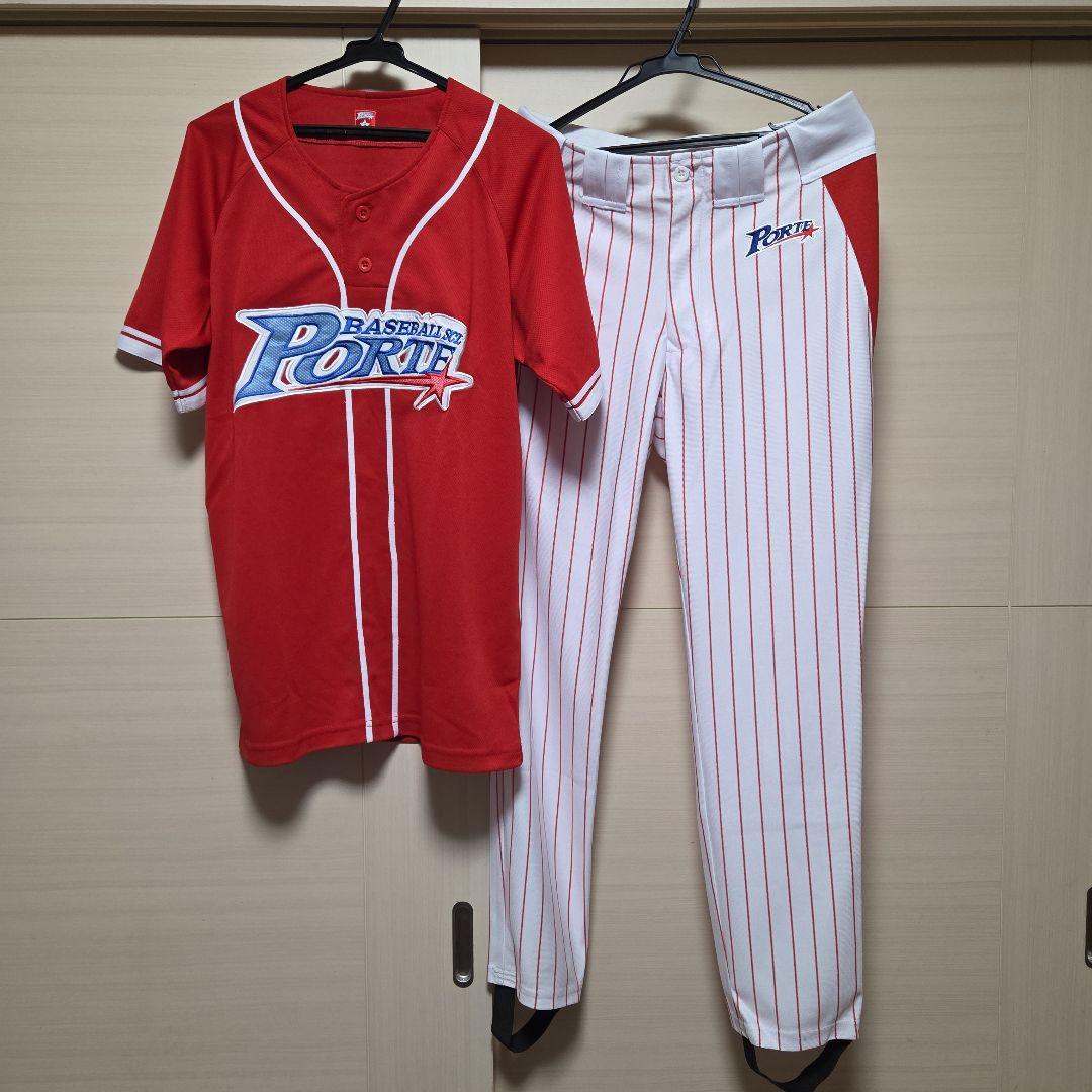 く*ん様 【お値下げ】ポルテ野球ユニフォーム M
