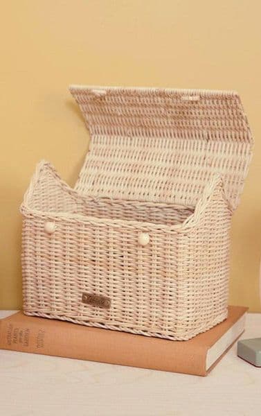 新品　olliella casa clutch straw かごバッグ　オリエラ