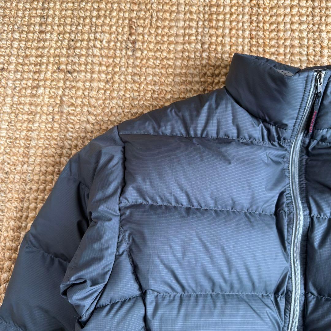 90s montbell ダウンジャケット グレー