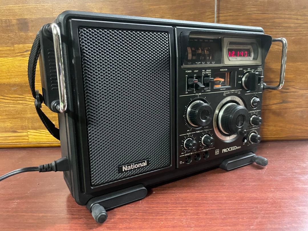 National PROCEED 2800ラジオ　本体+電源ケーブル付き