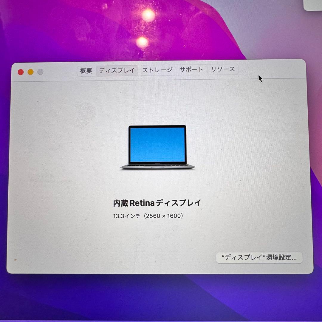 【美品】Apple MacBook Air 2018 13.3 inch