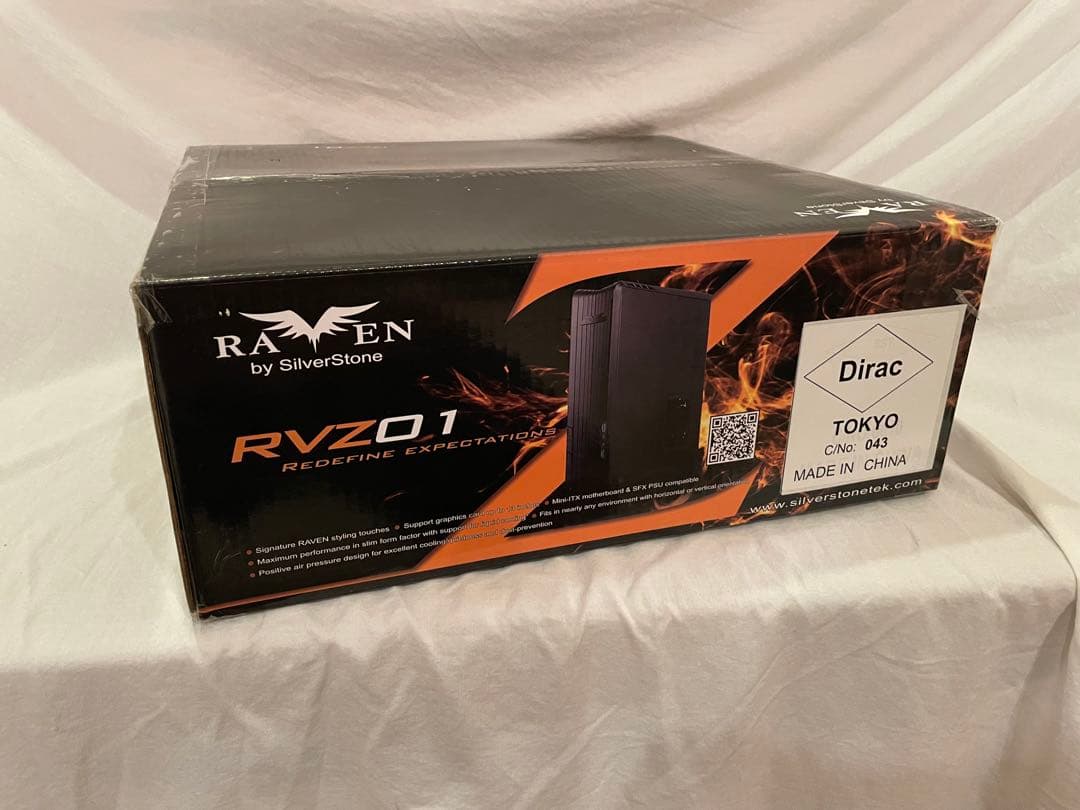 【PCケース】 SilverStone RVZ01 【開封済・未使用品】