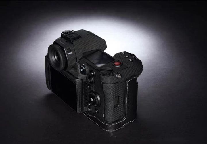 本革 カメラケース パナソニック Panasonic S1H用