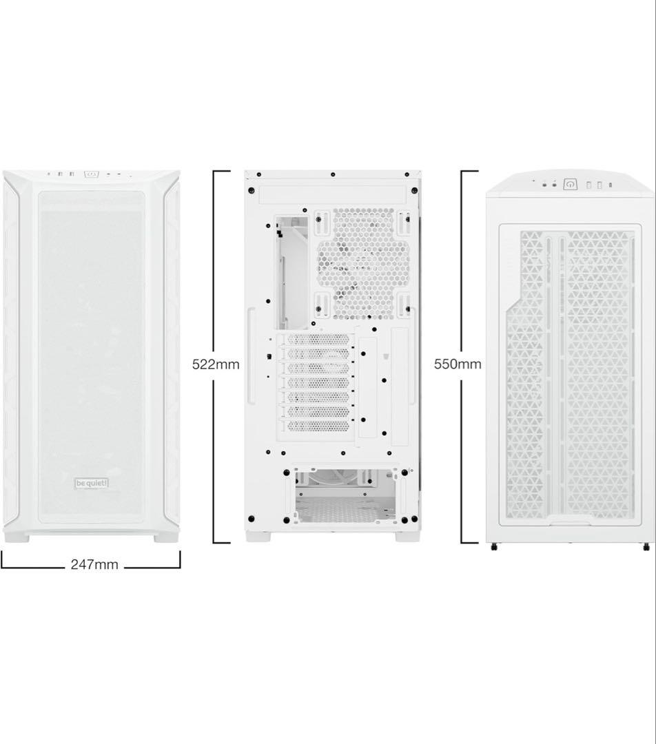 be quiet! Shadow Base800FX ミドルタワー PCケース