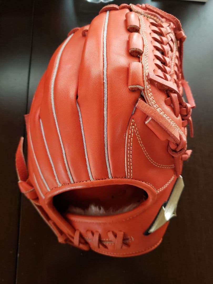 Mizuno Global Elite 軟式グローブ オレンジ