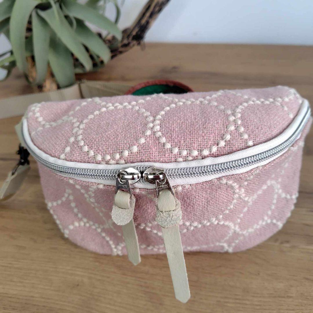 月*陽様 ミナペルホネン/tambourine タンバリンピンク/ボディーバッグ