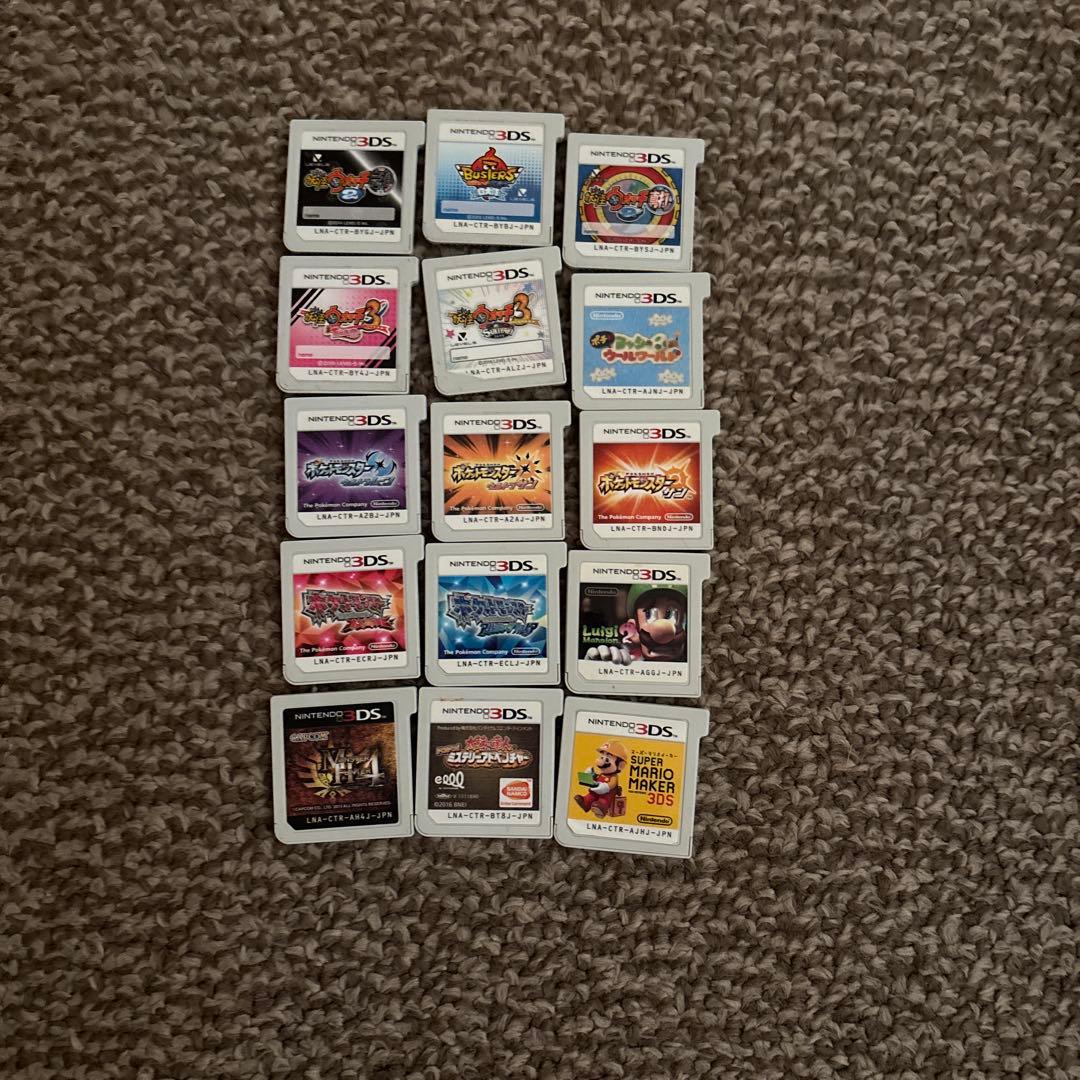 ニンテンドー3DS ゲームソフト15本セット