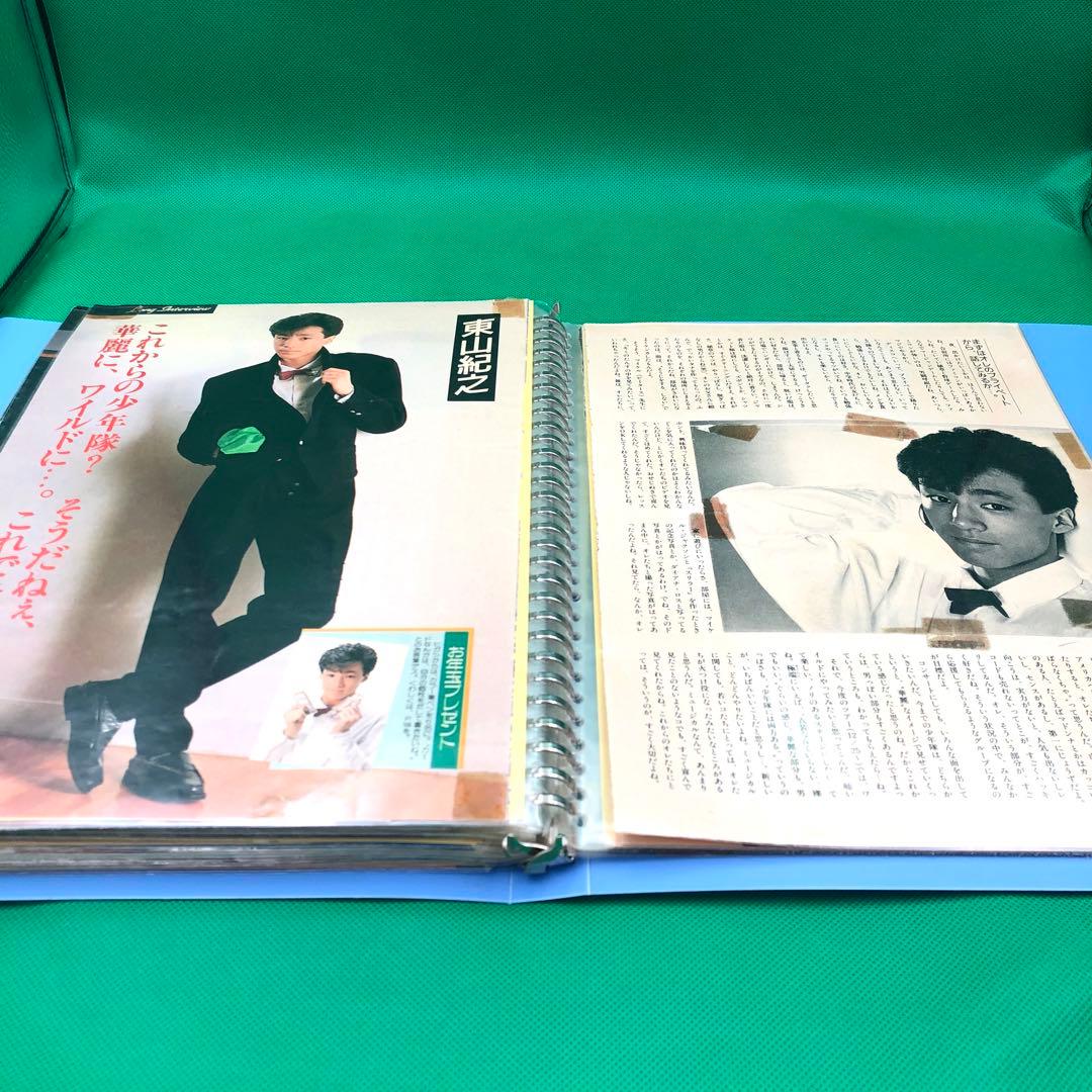 GR770 少年隊 A4雑誌切り抜き ポスター 錦織一清 植草克秀 東山紀之