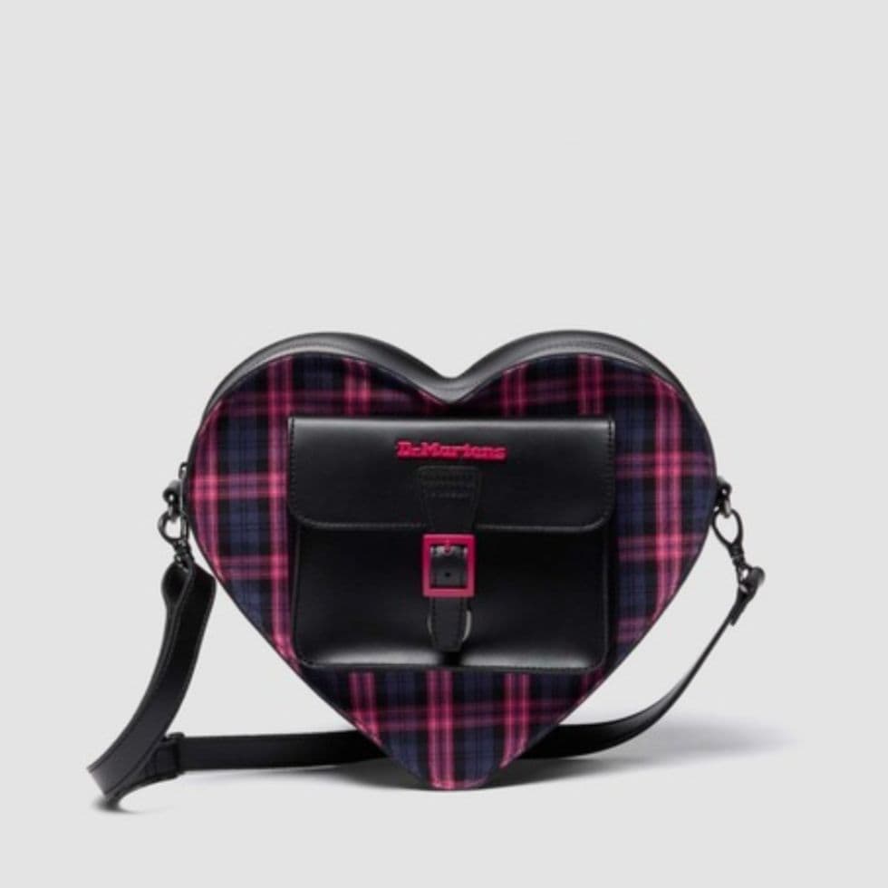 Dr. Martens ハートバッグ (BLACK+PINK MULTI)