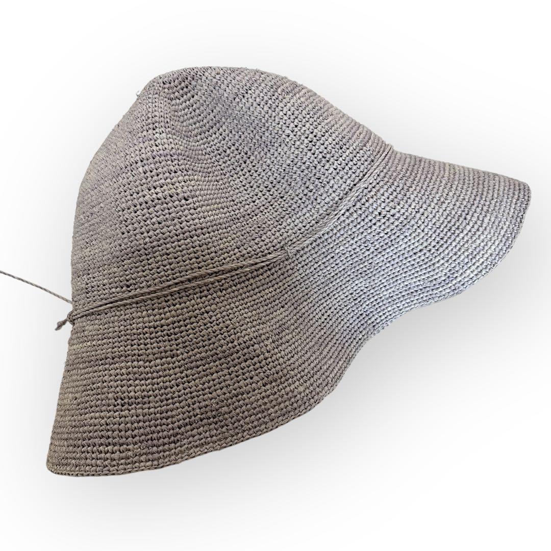 HELEN KAMINSKI ヘレンカミンスキー ラフィアハット グレージュ