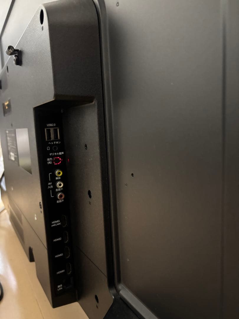 ORION チューナーレステレビ50V 4K2023年製