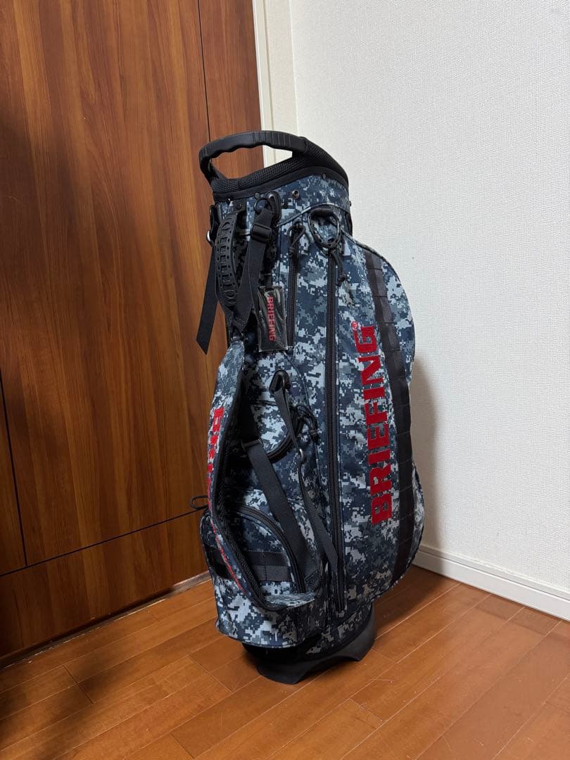 ブリーフィング　カモ　 スタンドキャディバック