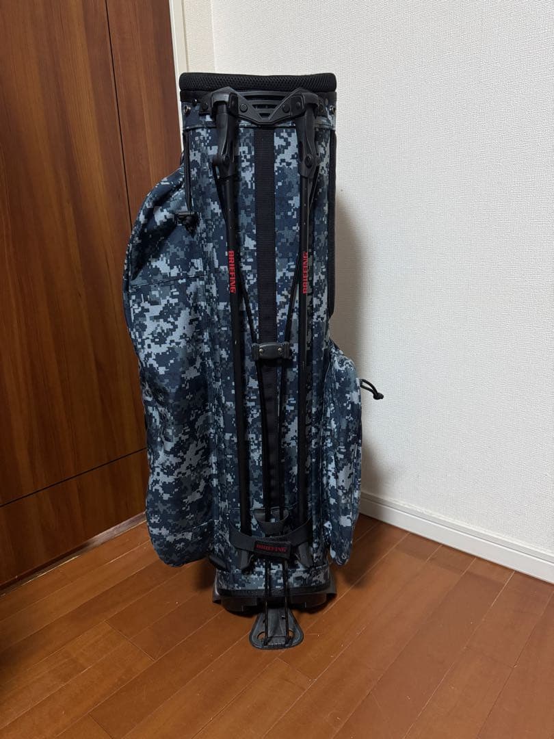 ブリーフィング　カモ　 スタンドキャディバック