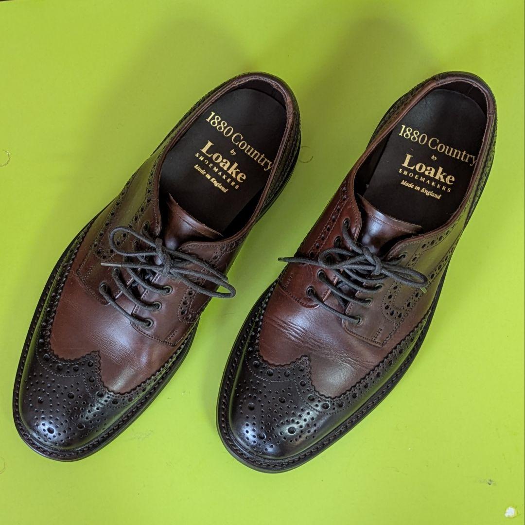 LOAKE1880 カントリーシューズ 訳あり 7.5F 26cm ローク