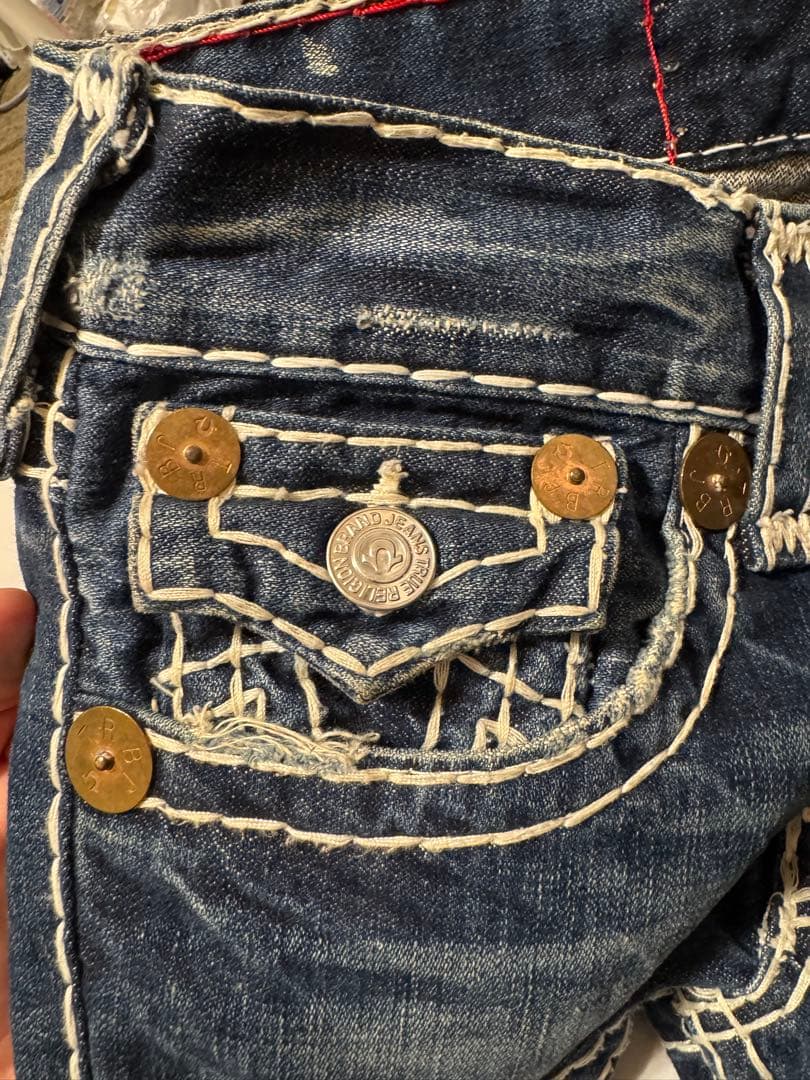 【True Religion】 JOEY SUPER T ラッパーio着用