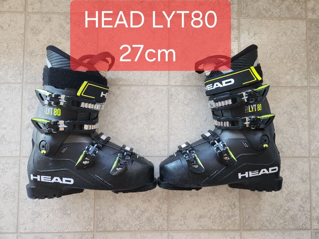 【中古品】HEAD EDGE LYT80 スキーブーツ27cm
