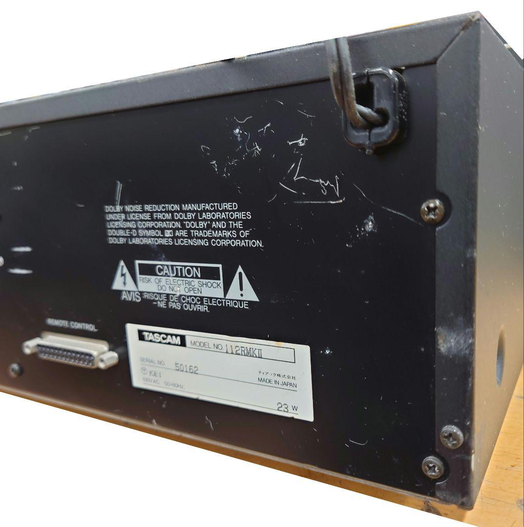 ■■TASCAM　112R MK II カセットデッキ