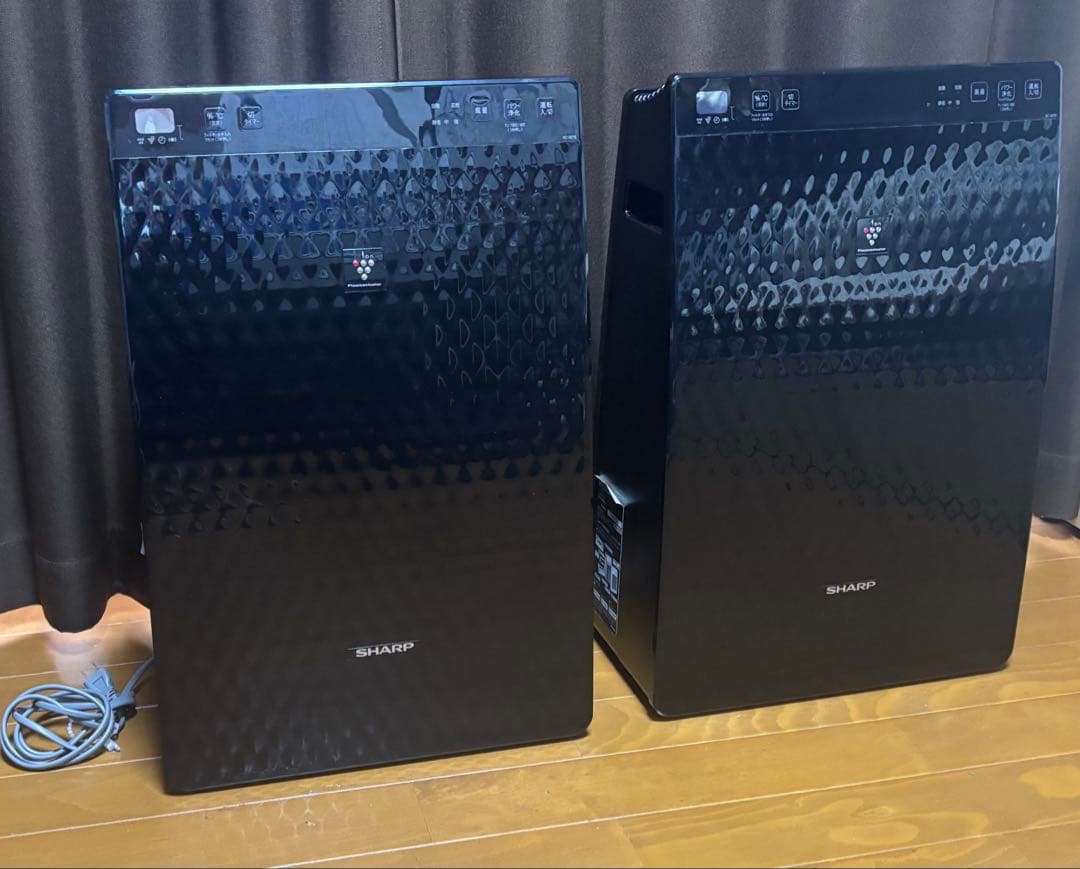 シャープ 加湿空気清浄機 KC-30T6-B (ブラック) ２０2０年製　2台