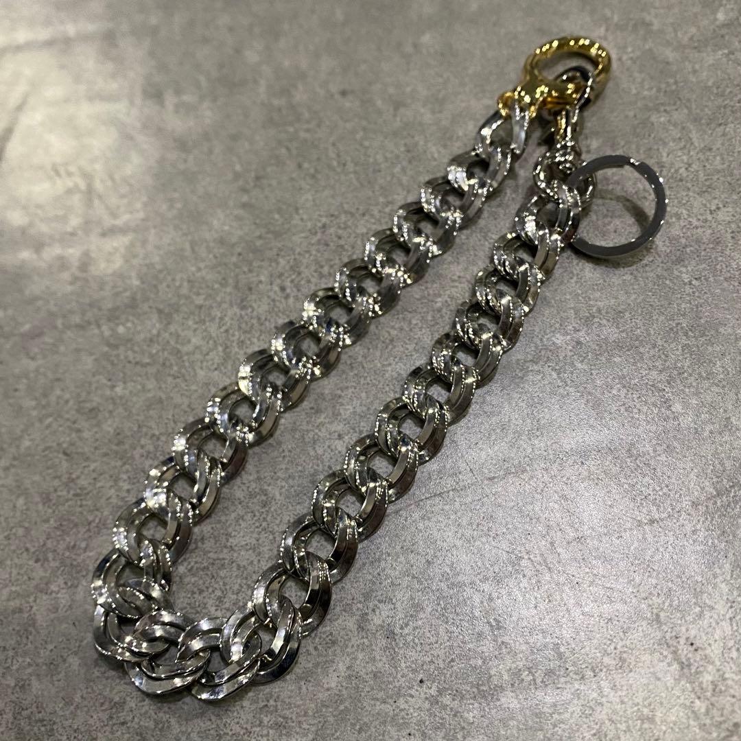 小物 HIDAKA DOUBLE CURB PANTS CHAIN