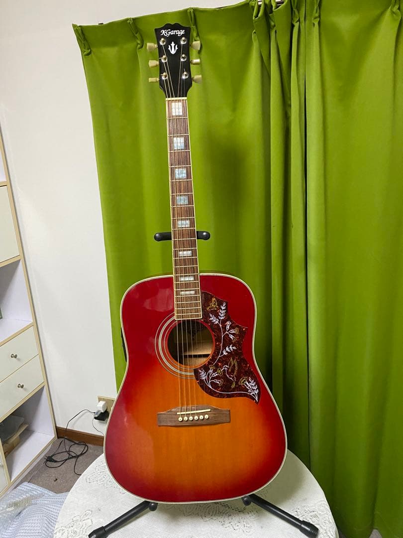 ひばり　極上美品ハミングバードK Garageエレアコ 音出し良好