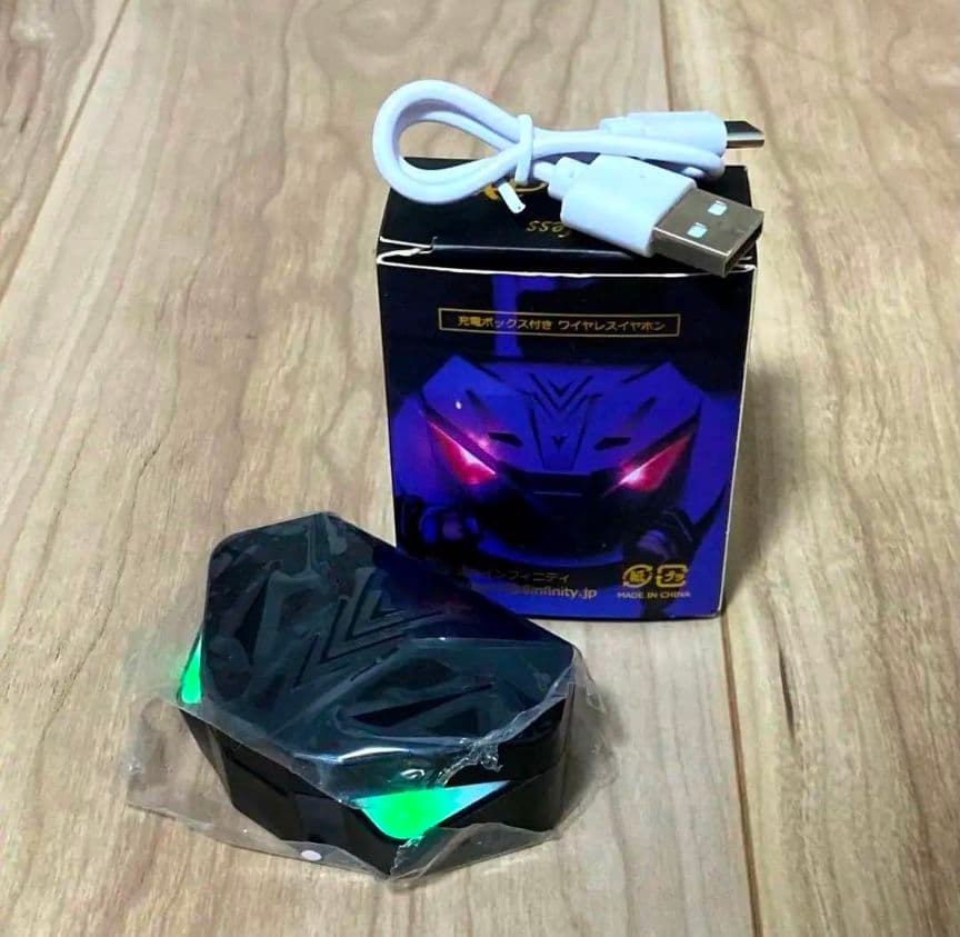 ジャグラー　ワイヤレスイヤホン　Bluetooth5.0　ポケットサイズ