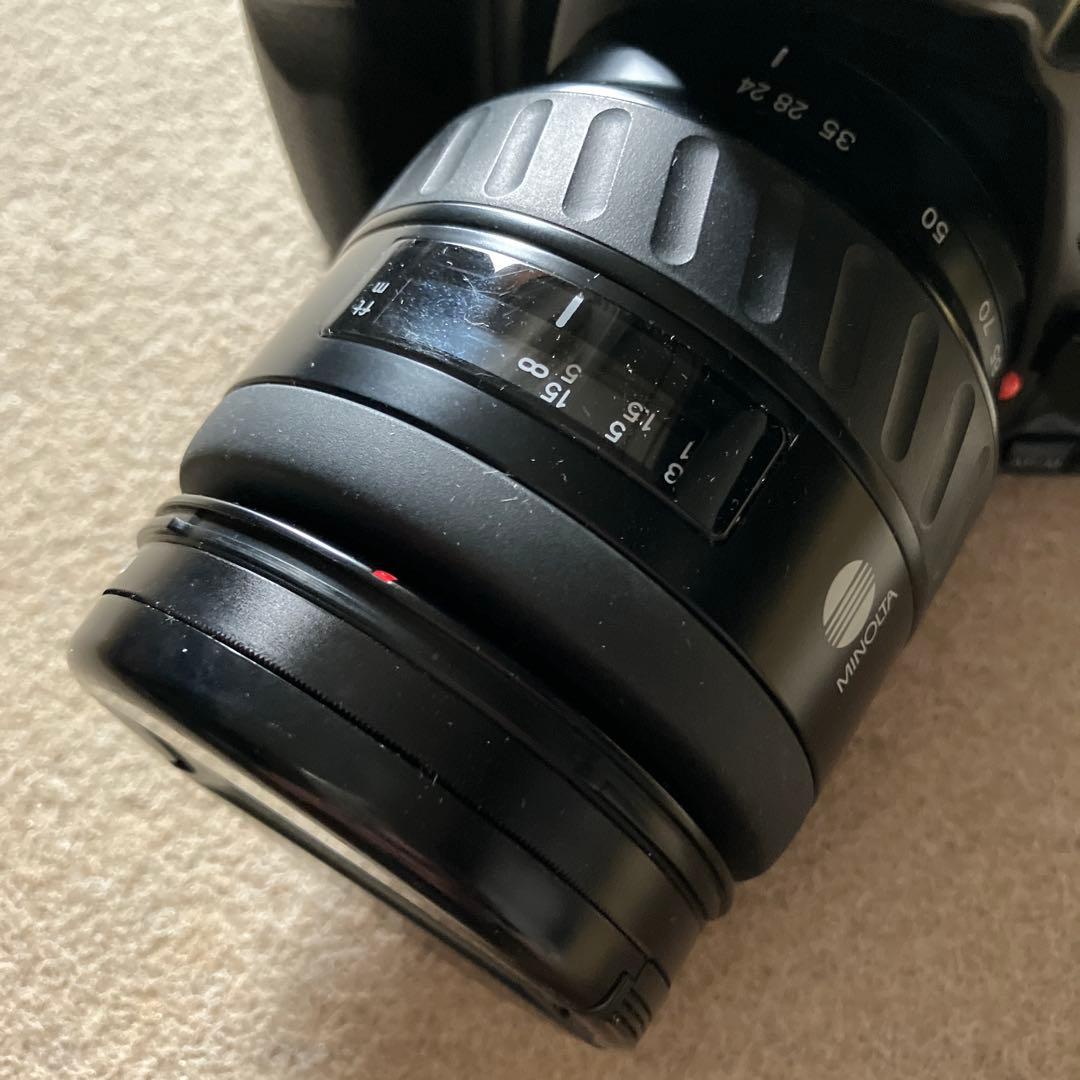 MINOLTAフィルムカメラα303si現状品、used品かなり古いカメラ