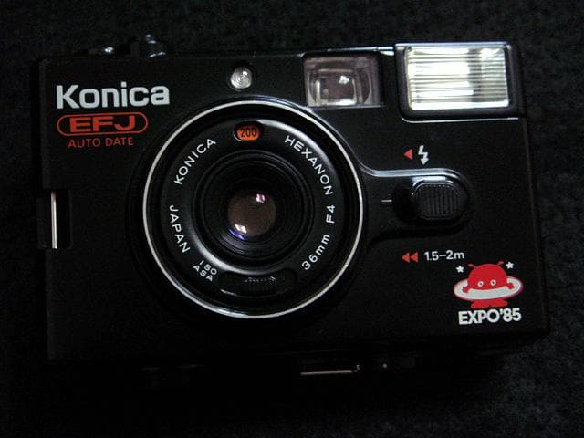 稀少 konica コニカ EFJ コスモ星丸 つくば万博 EXPO85 c35