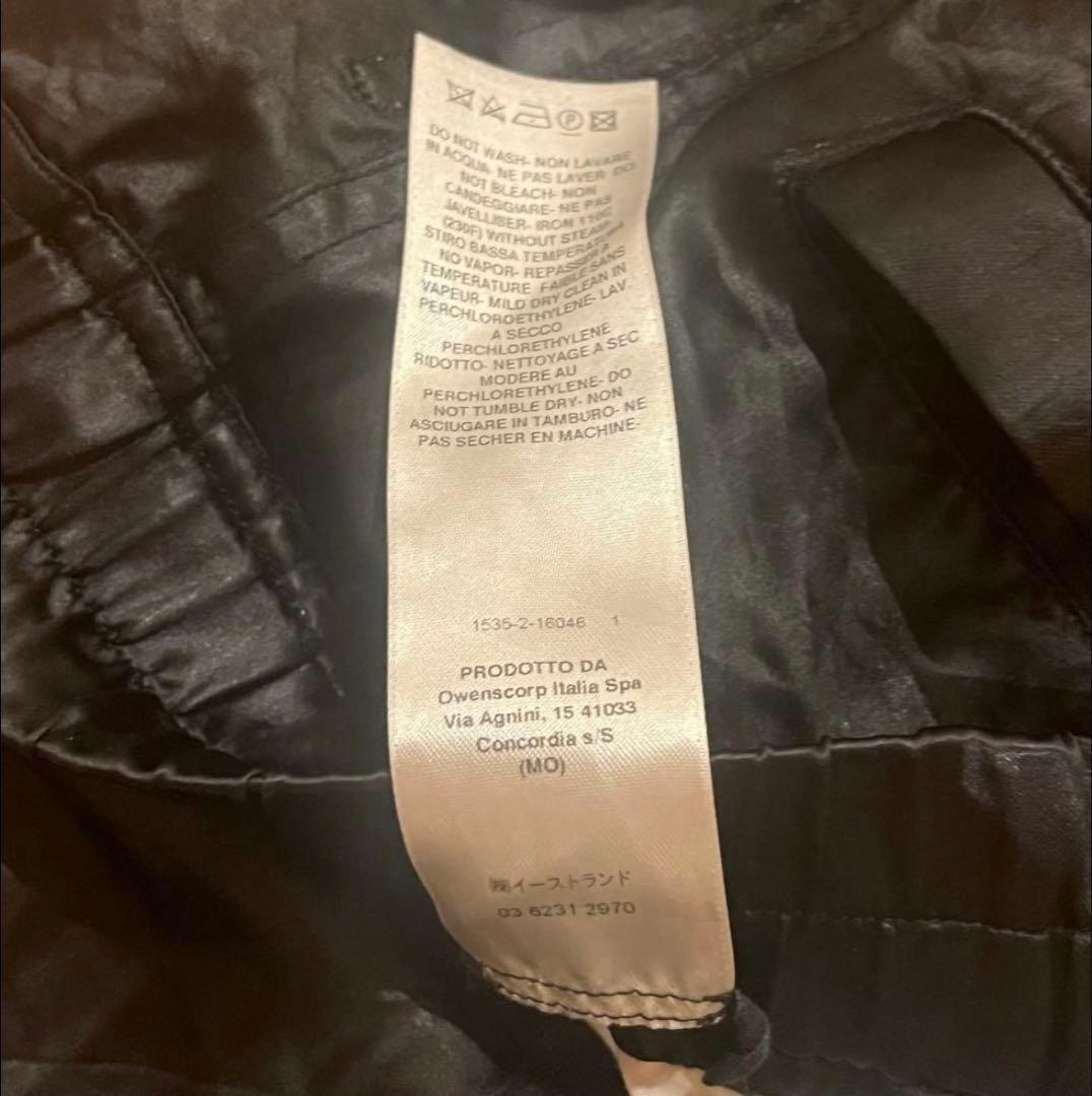 rick owens ブラック サルエルパンツ