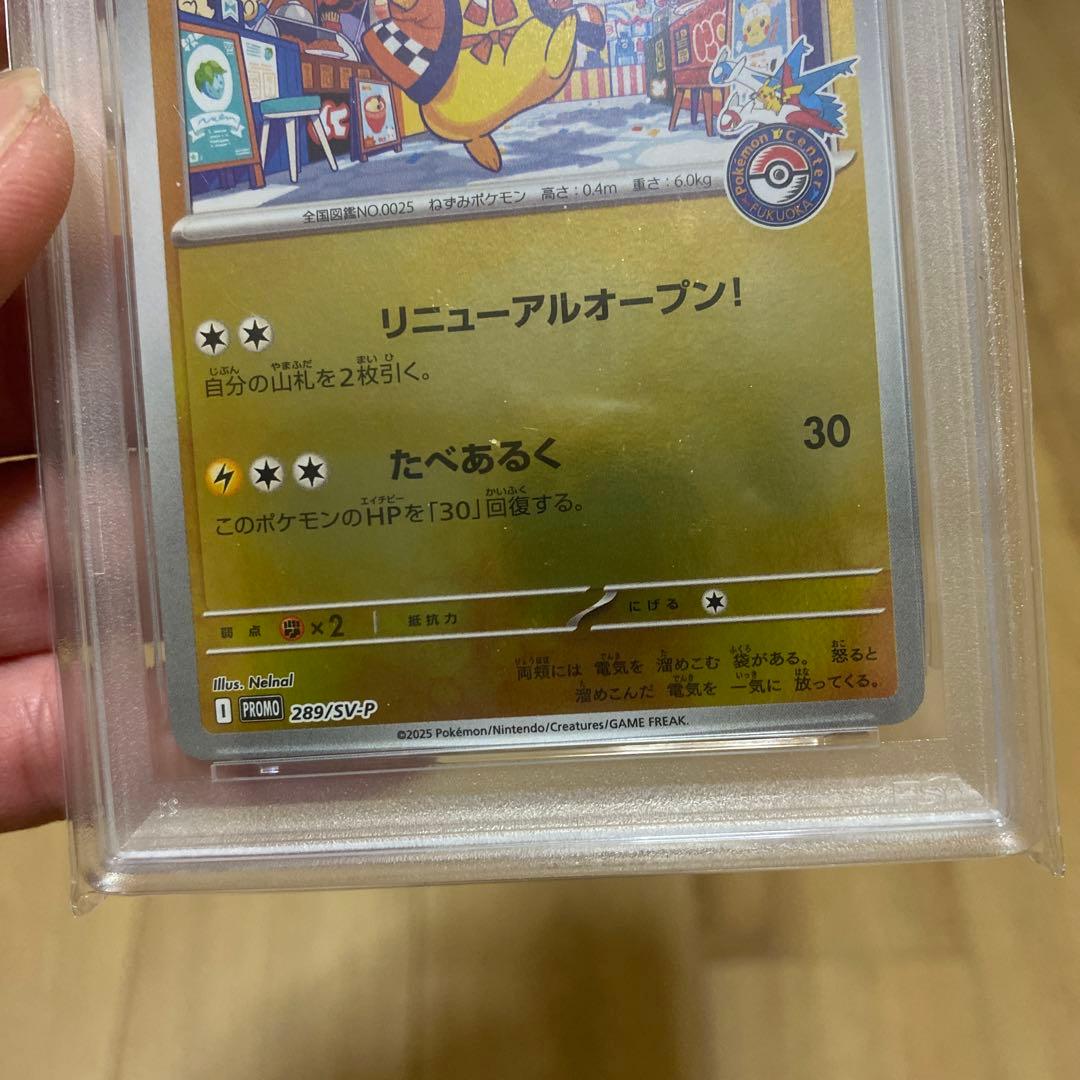 Fukuoka's Pikachu #289 2025年 Mint