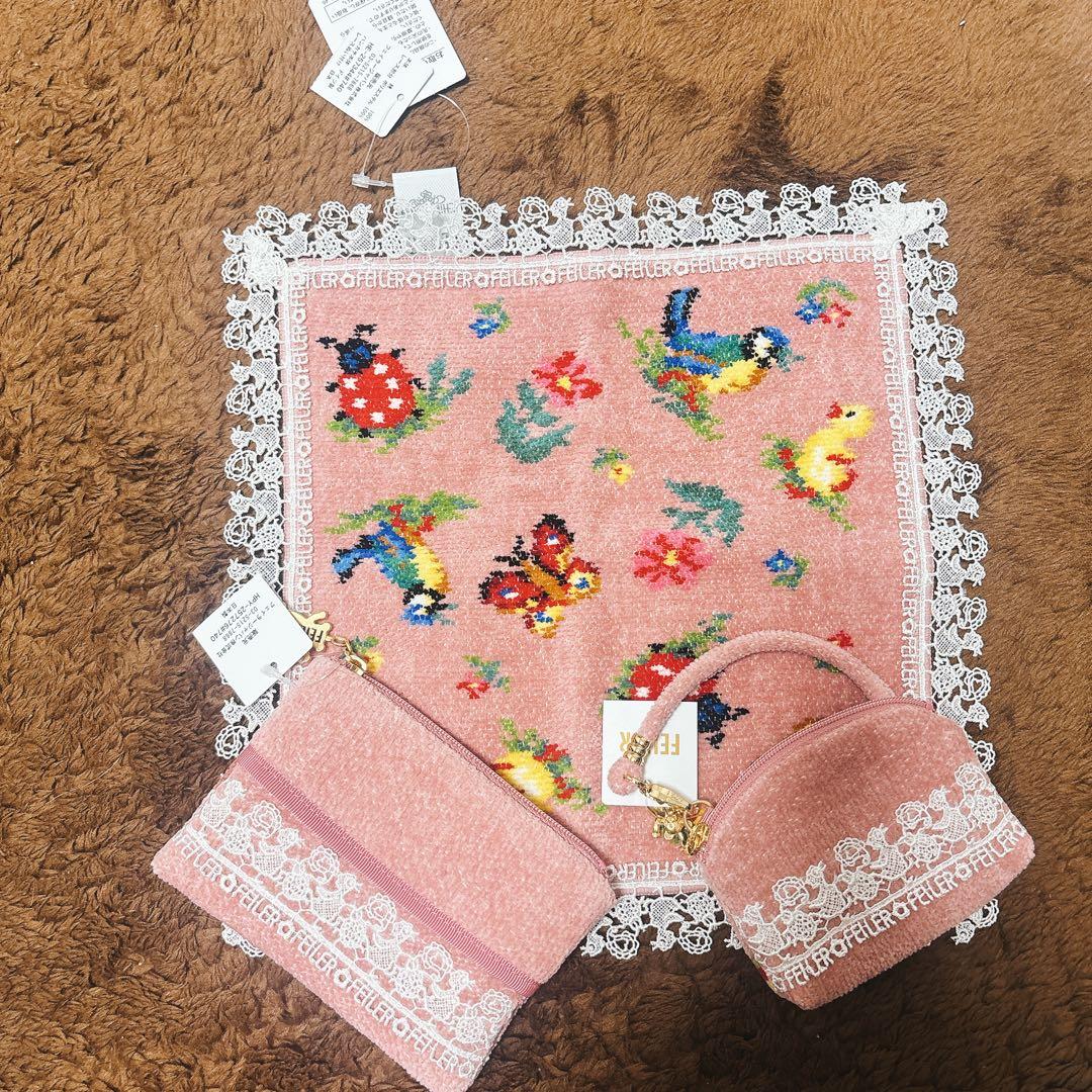 【値下げ】フェイラー　近沢レースコラボ3点セット