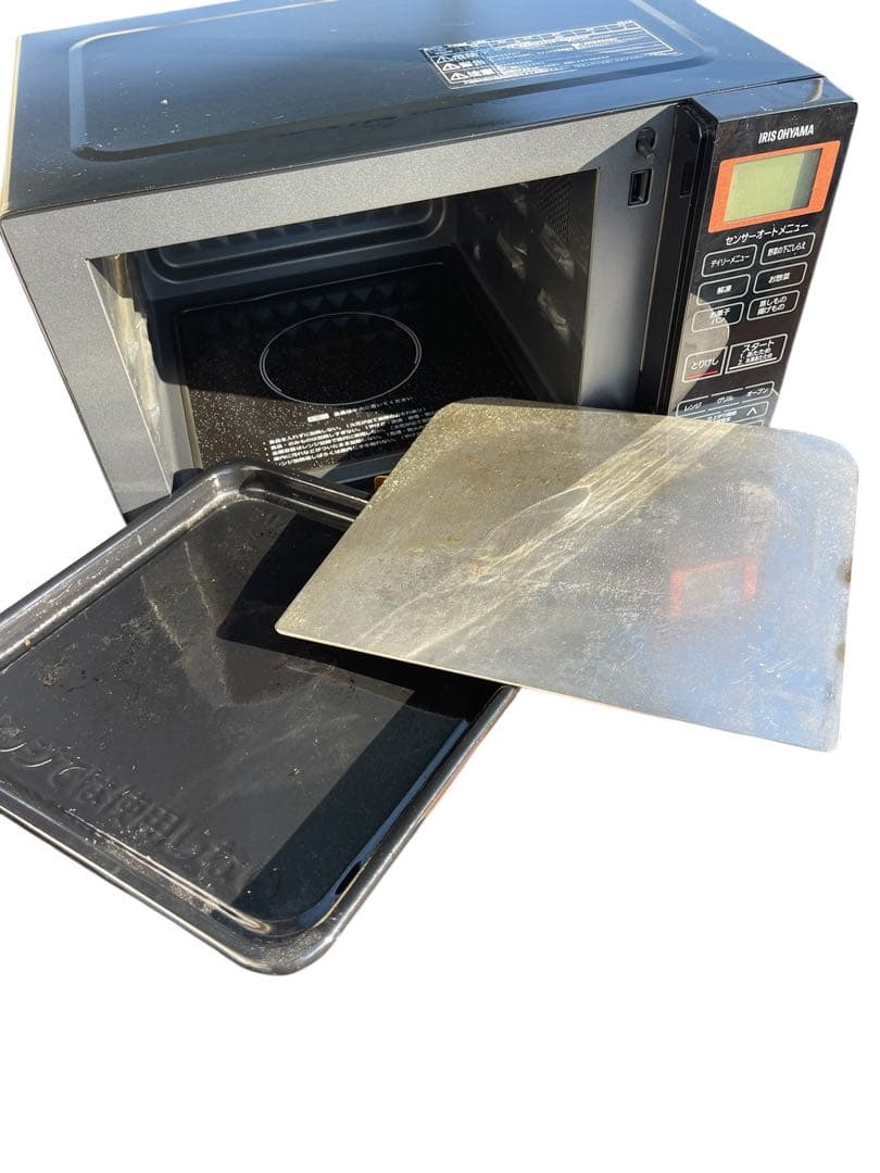 アイリスオーヤマ製/2021年式/オーブンレンジ/BLMO-F1801-B