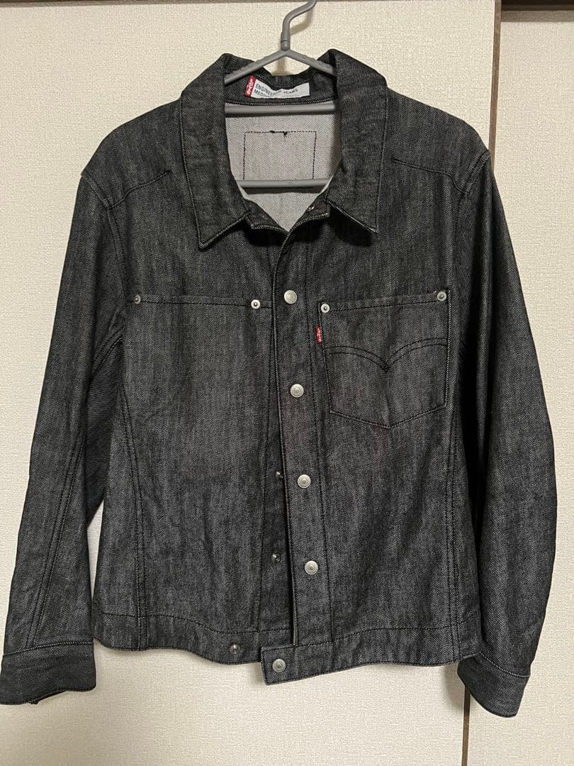 Levi's ダークグレー デニムジャケット