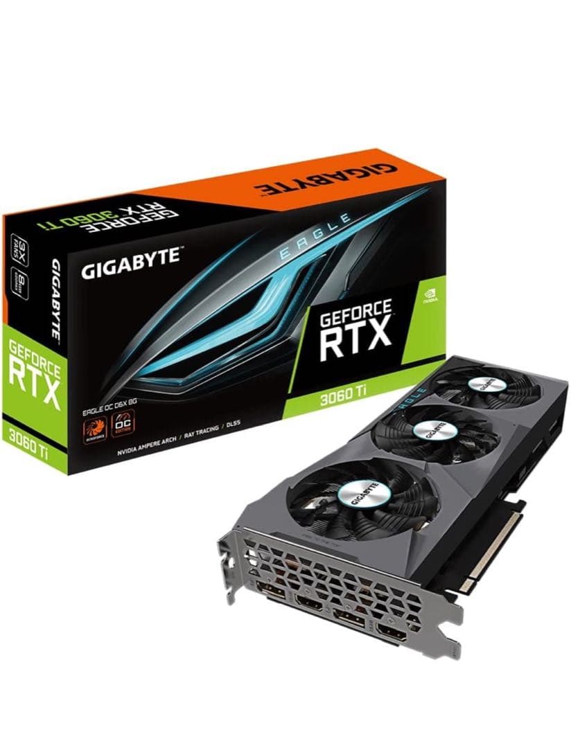 GIGABYTE RTX3060Ti搭載 グラフィックボードGDDR6X 8GB
