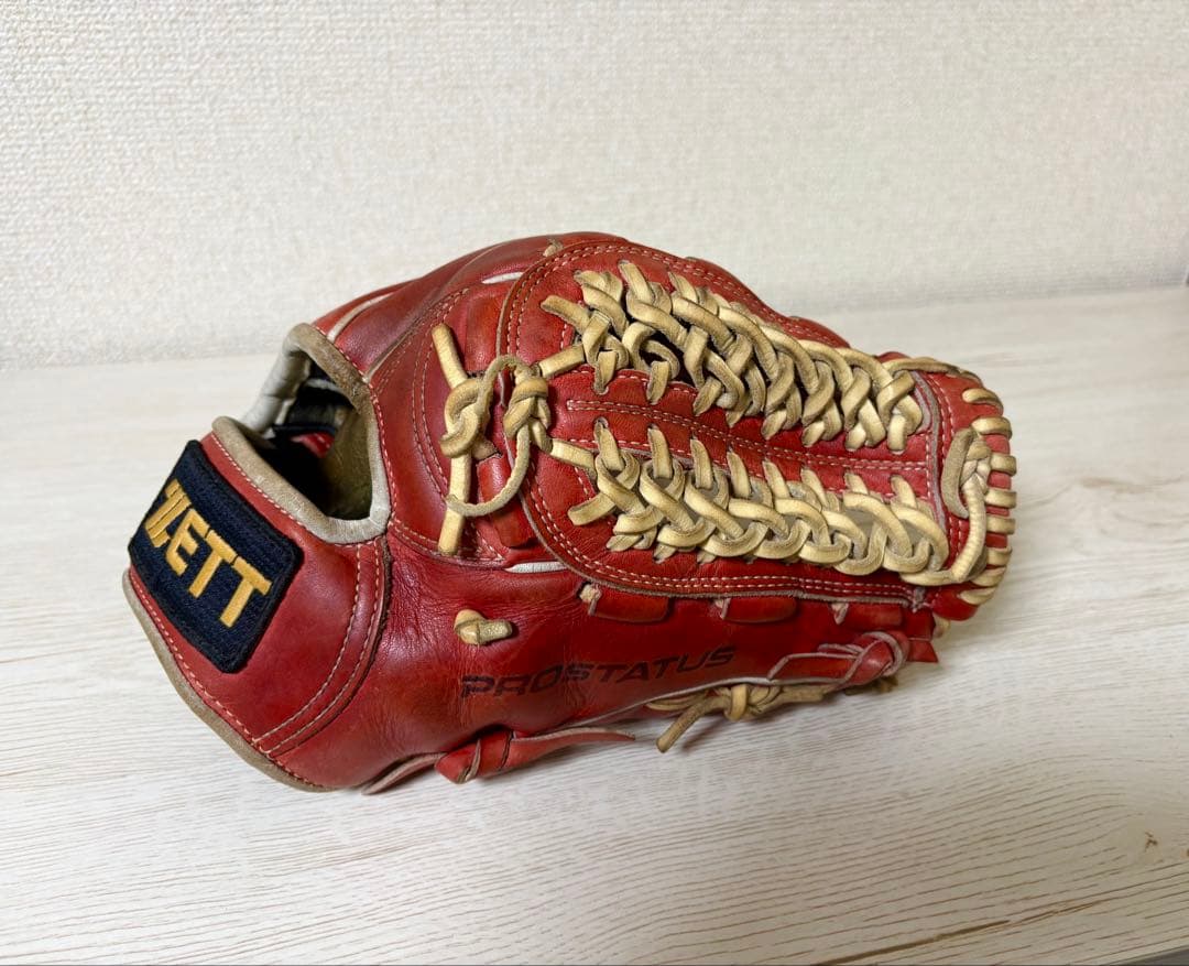ゼット　ZETT プロステイタス 軟式グローブ 旧ラベル