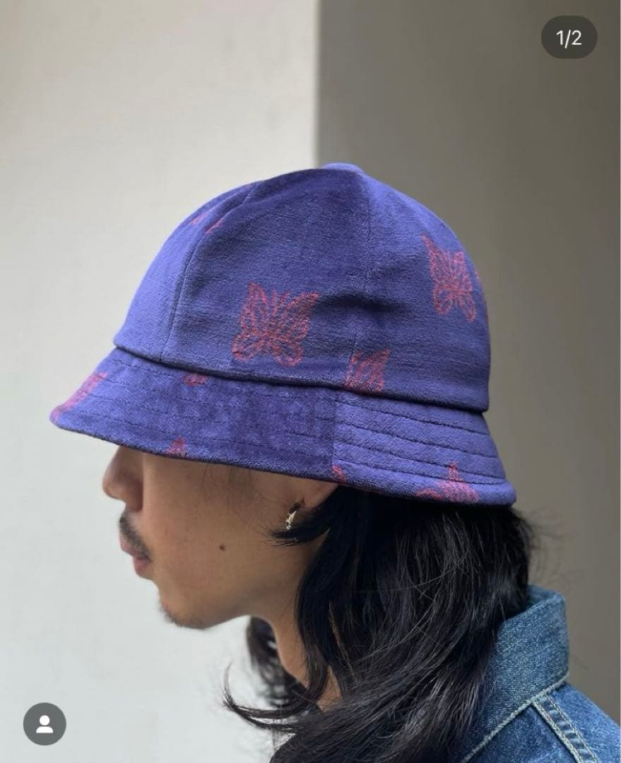 Needles 22AW バルミューダハット　パピヨンベロア