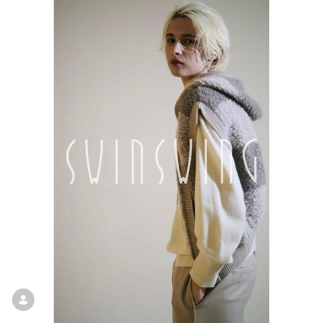 ✨極美品✨マーレンダム スウィンスウィング ブークレー ボア ベスト モヘヤ混