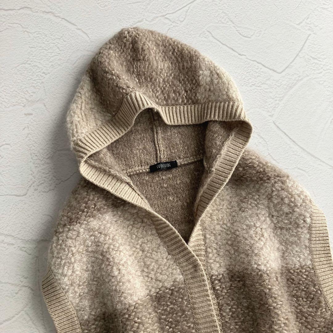 ✨極美品✨マーレンダム スウィンスウィング ブークレー ボア ベスト モヘヤ混