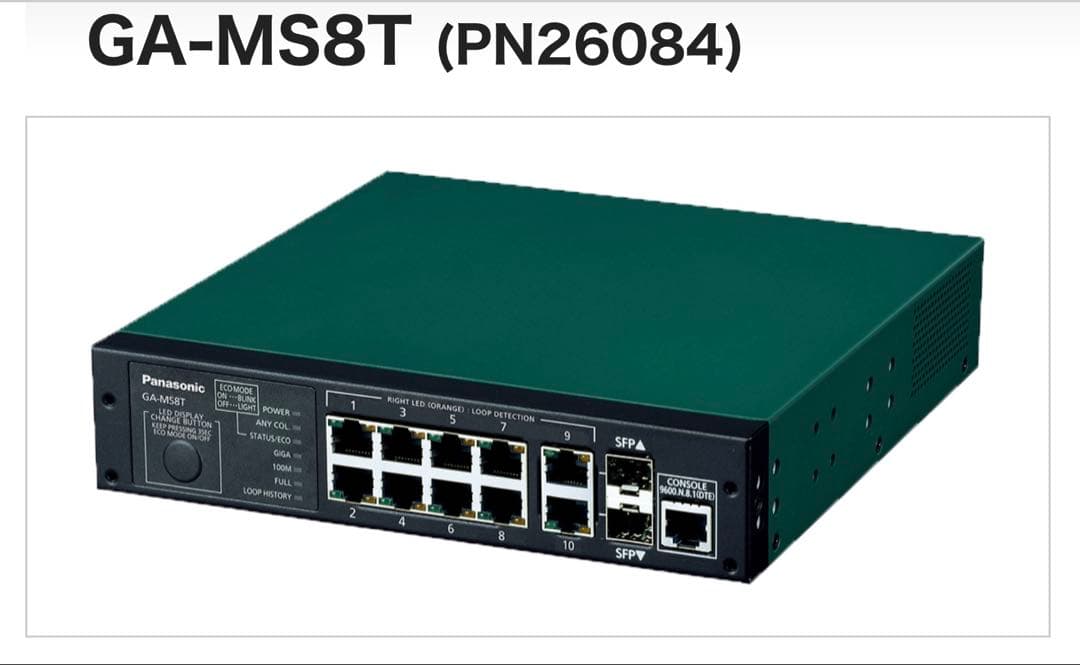 Panasonic GA-MS8T PNZ06084 1セット