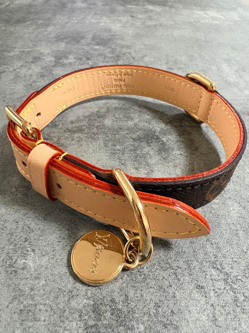 ✨新品試着のみ✨LOUIS VUITTON/首輪/定価73,700円/PMサイズ