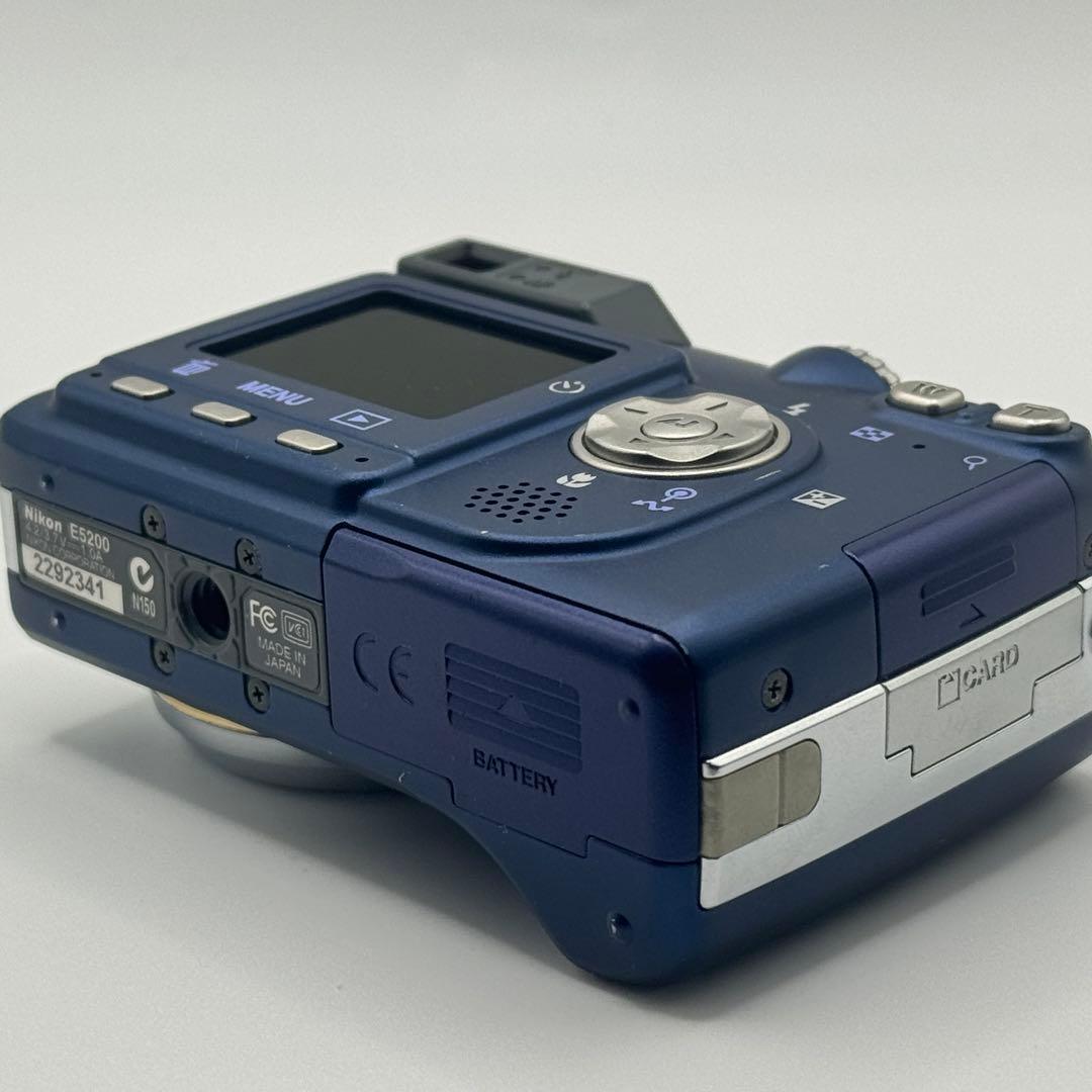 ★美品★ Nikon COOLPIX 5200 ブルー コンデジ ニコン 箱付