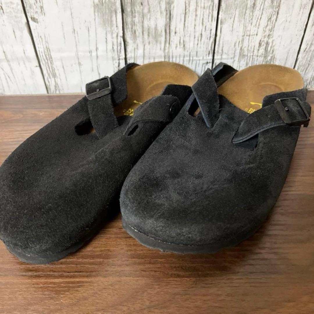 【美品】ビルケンシュトック ボストン ブラック 35(22.5cm)