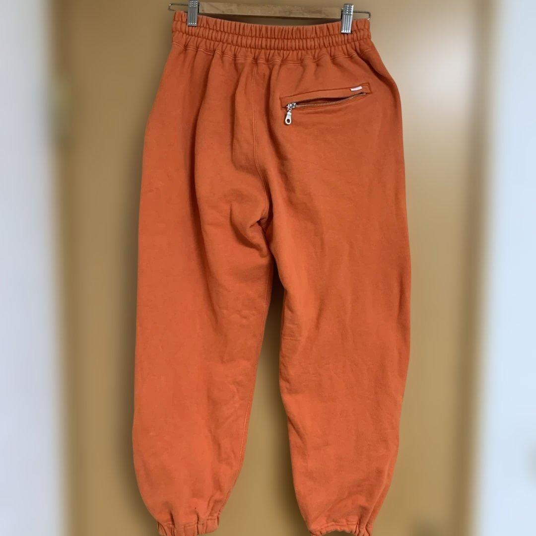 ボーラホリック　スウェット　パンツ　オレンジ　M 綿