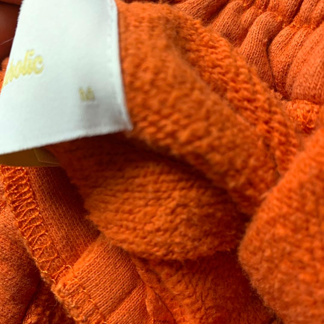 ボーラホリック　スウェット　パンツ　オレンジ　M 綿