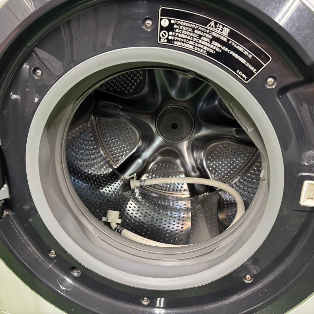 112 送料設置無料　日立　ドラム式洗濯機　10㌔洗濯　6㌔乾燥　冷蔵庫