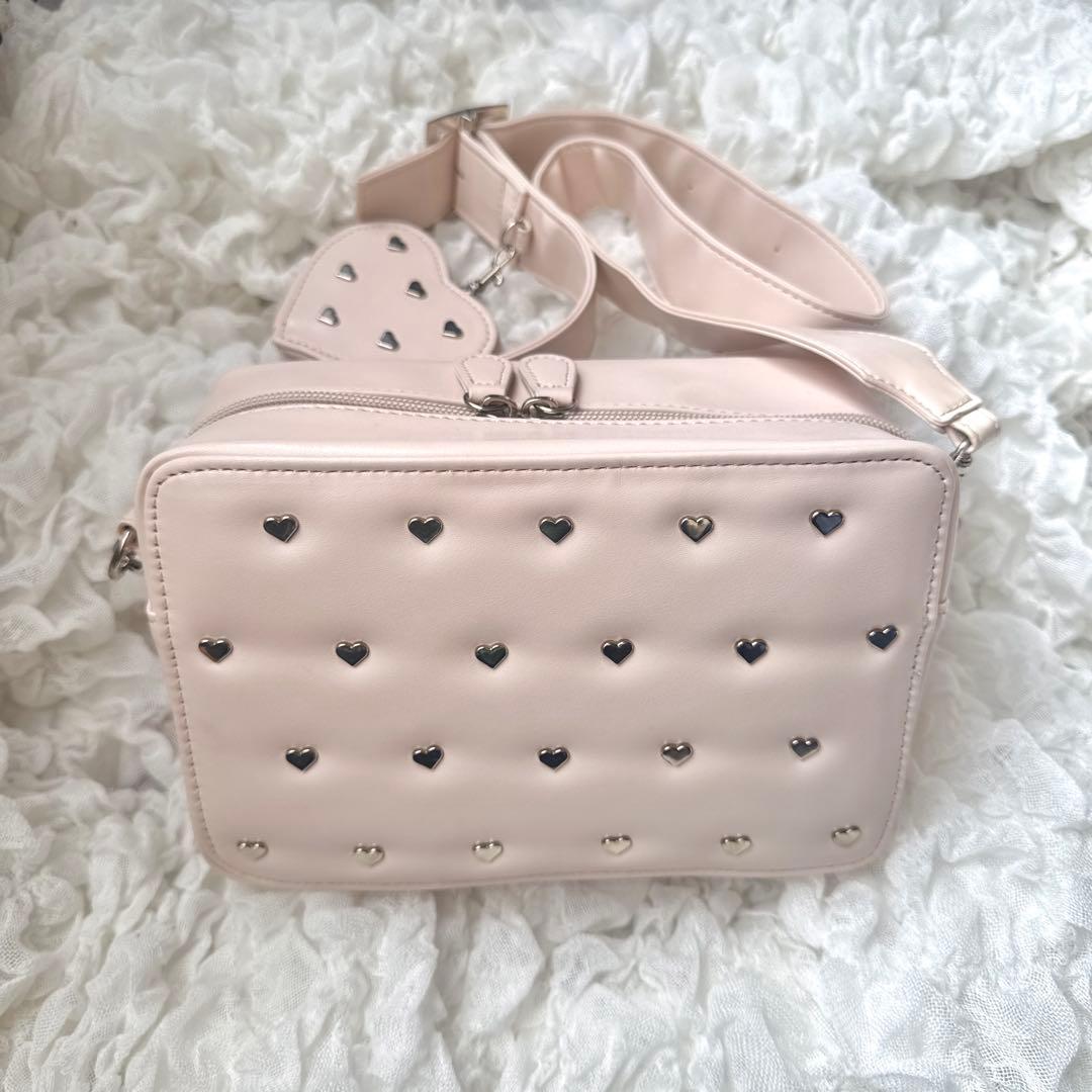 épine エピヌ ハートスタッズ ショルダーバッグ