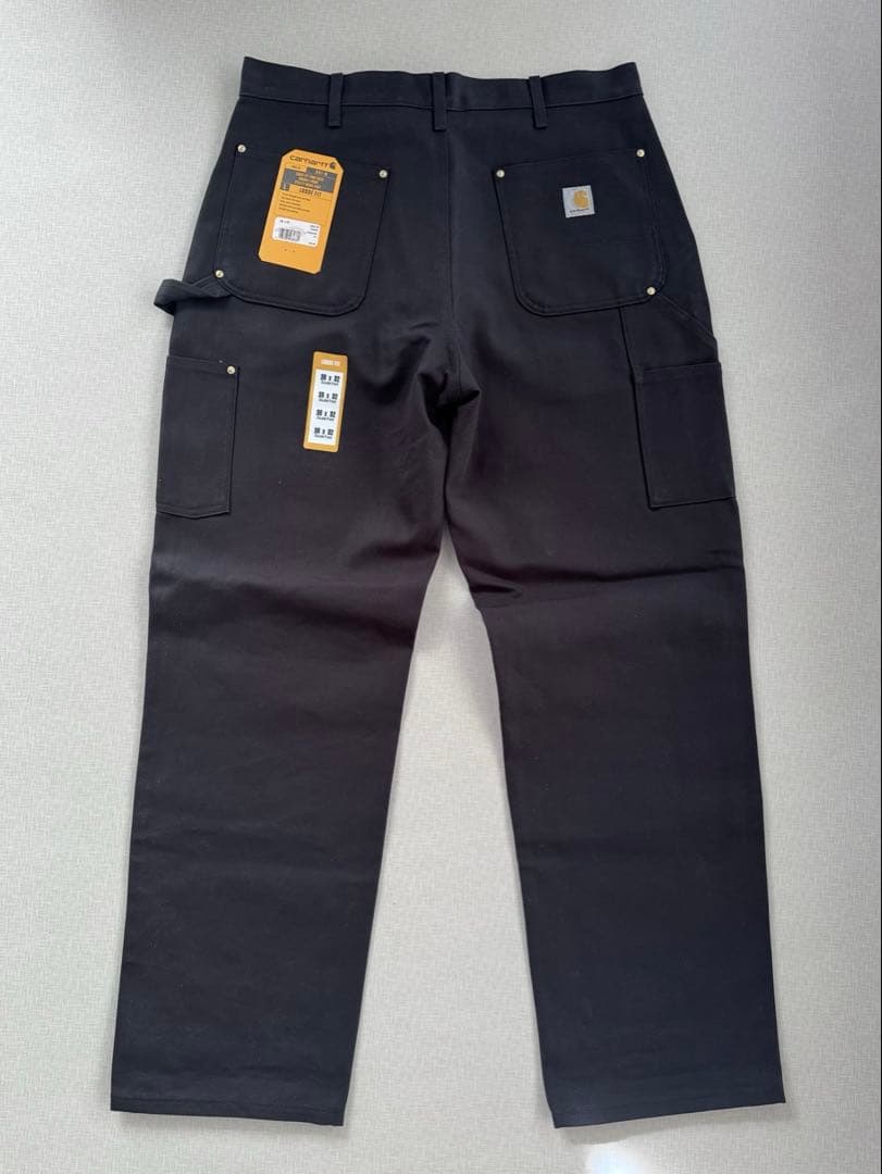 新品 メキシコ製 カーハート ダブルニー B01 W36 L32 （白ステッチ）