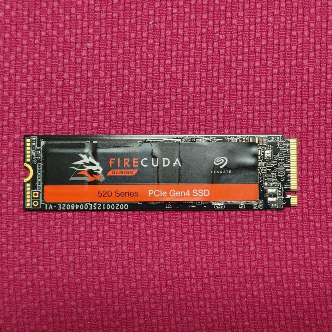 内蔵型SSD FireCuda520 M.2 PCIe Gen4 NVMe SSD 1TB